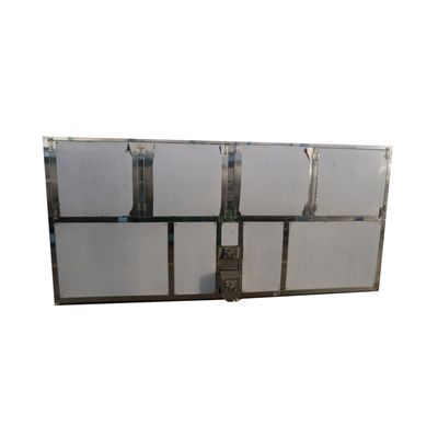 Gran capacidad 2 toneladas por día Fabricante de cubos de hielo industrial semiautomático JYC-6000P 380V