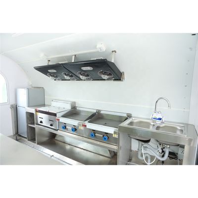 200 juegos de carrito de comida al aire libre de pasta camión de comida trailer tienda de café móvil en Malasia