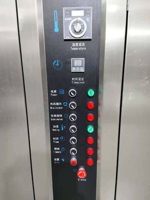 Materia prima Horno de panadería de gas de frutas Comercial 16 32 bandejas Fácil de usar Horno de cocina