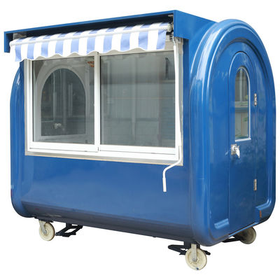 Carro de servicio de comida de 3m/remolque de comida rápida/camión de comida móvil de ronda fácil de mantener y mantener