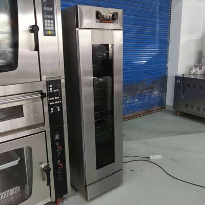 Línea de producción de pan de panecillo y caja de fermentación de tipo bandeja de masa para panadería industrial