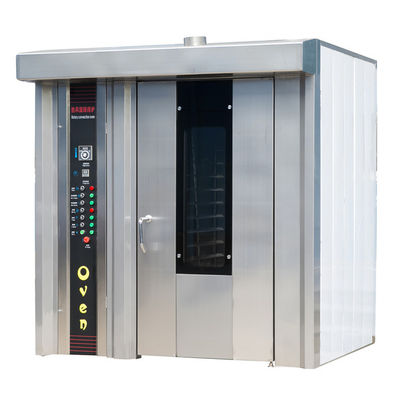 Equipo de alimentos Panadería Quemador automático de gas Horno rotativo con horno rotativo de pollo