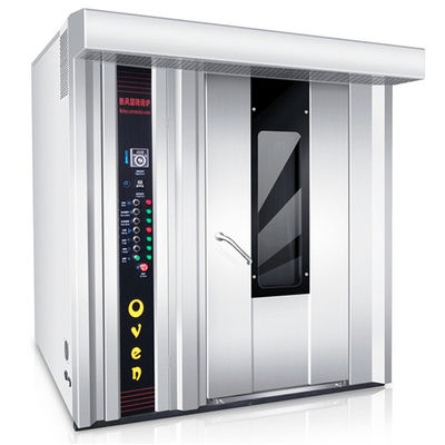 Equipo de alimentos Panadería Quemador automático de gas Horno rotativo con horno rotativo de pollo