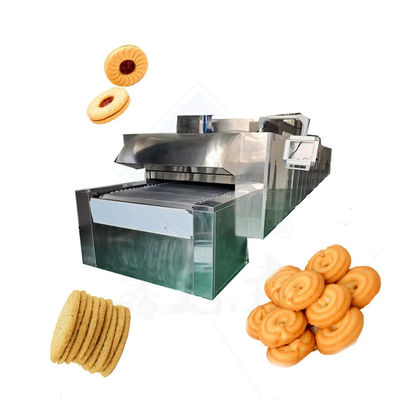 Máquina de panadería horno de túnel de alta temperatura para galletas campos de aplicación panadería