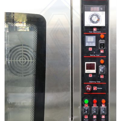 Máquina de panadería Fuego de convección eléctrica con 10 bandejas y fuente de energía eléctrica