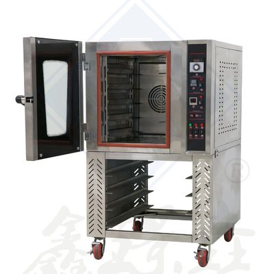 120 KG transportador comercial de gas horno de convección industrial para hornear pan y pizza