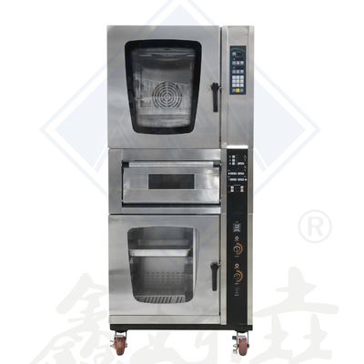 Horno de convección eléctrico comercial controlado por ordenador para hornear trigo en el hogar