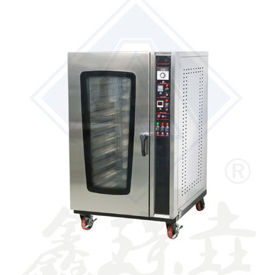 Horno de convección eléctrico comercial controlado por ordenador para hornear trigo en el hogar