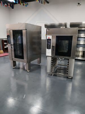 Equipo comercial de la industria alimentaria Horno de convección de gas caliente para hornear pasteles y panes