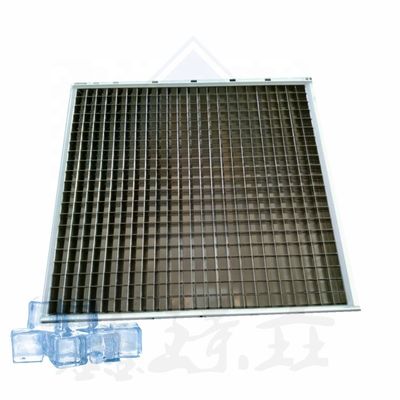 295 kg/día Máquina para hacer cubos de hielo con evaporador automático para enfriamiento por agua industrial