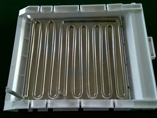 295 kg/día Máquina para hacer cubos de hielo con evaporador automático para enfriamiento por agua industrial