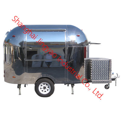 Camión de comida de hamburguesas multifuncional para tiendas de ropa Modernos remolques de comida de concesión