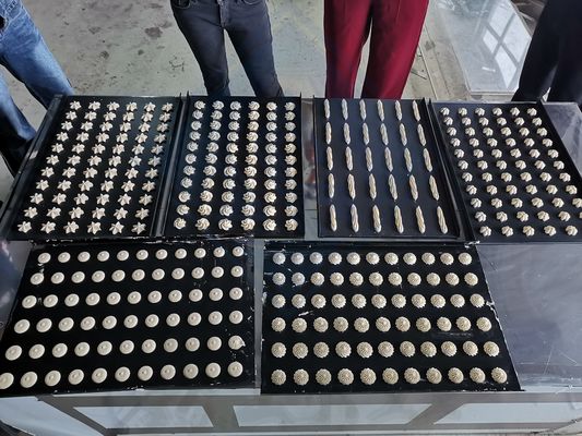 Fabricación de máquinas de café y galletas para la automatización de la producción de galletas de mantequilla de maní