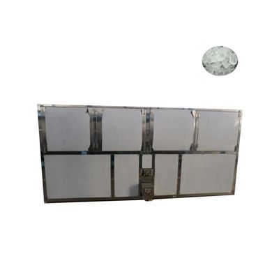 500 kg de capacidad de almacenamiento de hielo grande 3 toneladas 5 toneladas de máquina de hielo cubo para su comodidad