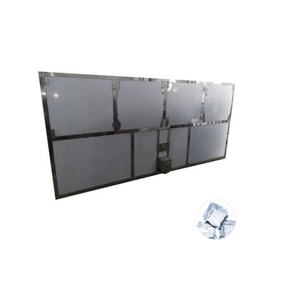 500 kg de capacidad de almacenamiento de hielo grande 3 toneladas 5 toneladas de máquina de hielo cubo para su comodidad