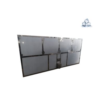 500 kg de capacidad de almacenamiento de hielo grande 3 toneladas 5 toneladas de máquina de hielo cubo para su comodidad