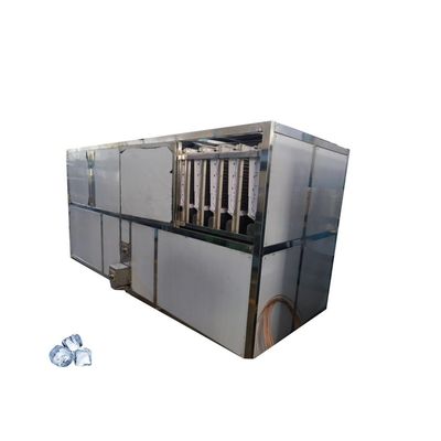 500 kg de capacidad de almacenamiento de hielo grande 3 toneladas 5 toneladas de máquina de hielo cubo para su comodidad