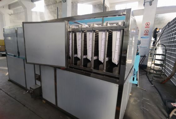 500 kg de capacidad de almacenamiento de hielo grande 3 toneladas 5 toneladas de máquina de hielo cubo para su comodidad