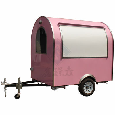 Remolque de carritos de comida de alta productividad con horno de horneado en Shanghai