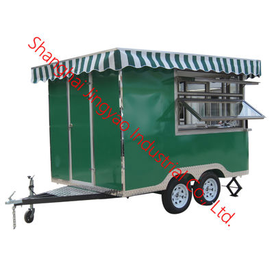 Camión de comida comercial de 220 V para cocinas de la calle para opciones de comida móvil multifuncional