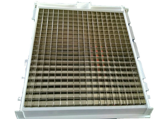 500 kg por día Evaporador de cubos de hielo de alta productividad con red cuadrada de cobre Tamaño 22*22*22