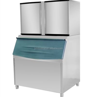 Fabricante de hielo industrial de 2 toneladas cubo con capacidad de 160 kg/día y refrigerante R134a/R404A