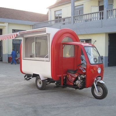 Apoyo en línea después del servicio Carritos de comida en la calle al aire libre Mobilidad Scooter Trailer Food Truck