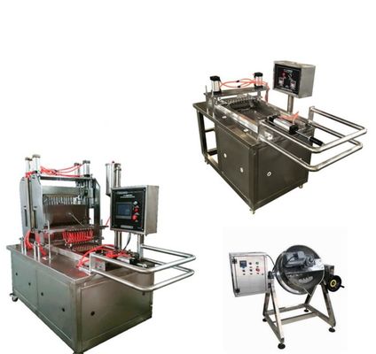 Máquina automática de elaboración de caramelos para la línea de producción de jalea de caramelos gomosos