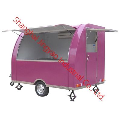Camioneta de comida eléctrica multifuncional para autobuses y remolque de comida móvil 220*160*210cm 0-20K