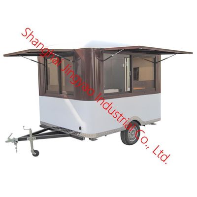 Camioneta de comida eléctrica multifuncional para autobuses y remolque de comida móvil 220*160*210cm 0-20K