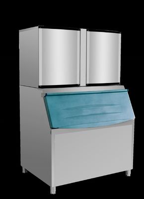 Fabricante de cubitos de hielo Refrigeración por agua o aire Máquina de cubitos de hielo automática combinada comercial