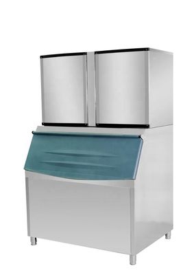 Fabricante de cubitos de hielo Refrigeración por agua o aire Máquina de cubitos de hielo automática combinada comercial