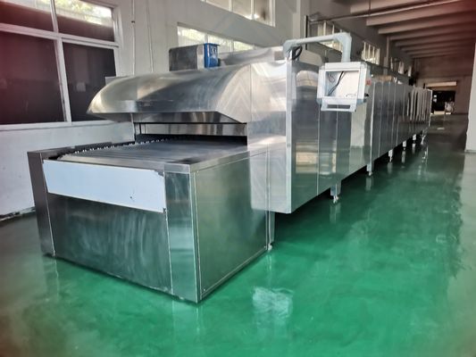Equipo de panadería comercial Automatización del horno de túnel Equipo de la industria alimentaria