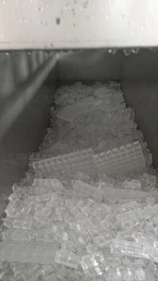 Máquinas automáticas de fabricación de bloques de hielo de acero inoxidable industrial 304 para hogares pequeños