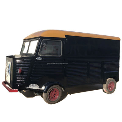 Camión de comida eléctrico, remolque de venta de café de alta capacidad para planta de procesamiento de verduras