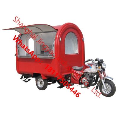 JY-FR220B Shanghai Mobile Kiosk Cabin Food Trailer con 220v de Voltación y 1.5kw de Potencia