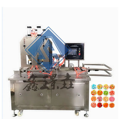 Máquina de fabricación de caramelos industriales con jalea para el chocolate goma dura suave Lollipop Bear