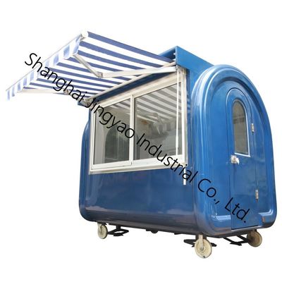 Calderas de fibra de vidrio Australia Standard Street Carro de comida rápido móvil camión remolque con cocina