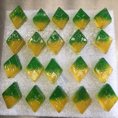 Máquina de fabricación de caramelos industriales con jalea para el chocolate goma dura suave Lollipop Bear