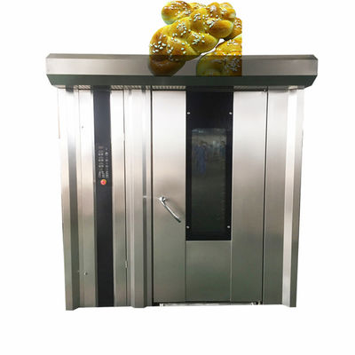 Horno rotatorio de panadería automático pequeño para hornear pan pizza baguette de carne