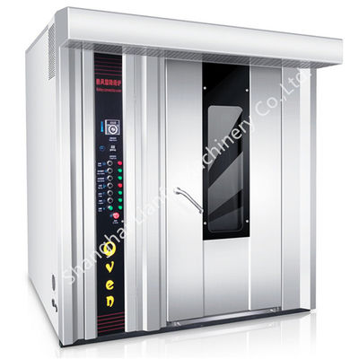 16 bandejas horno de horneado giratorio para 10 bandejas equipos de panadería galletas de aire caliente galletas