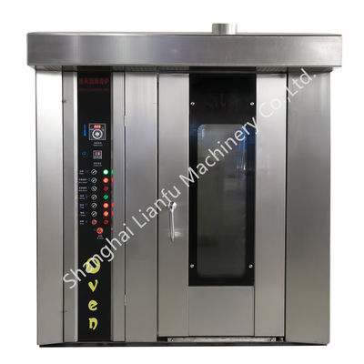16 bandejas horno de horneado giratorio para 10 bandejas equipos de panadería galletas de aire caliente galletas