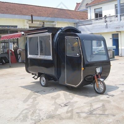 Carritos de comida comerciales Camión de comida personalizado con cocina completa y cubierta superior