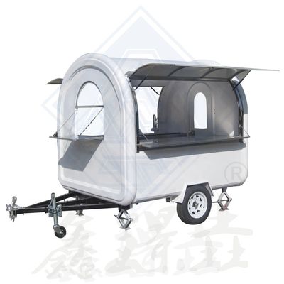 Maquinas de comida y refrigerios Tiendas de camiones Carritos de comida con ruedas y repuestos después del servicio