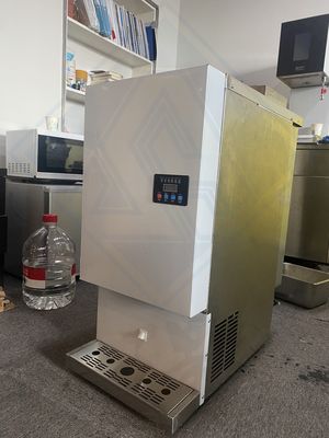 Máquina de hielo comercial totalmente automática para almacenamiento de hielo comercial de 40 kg
