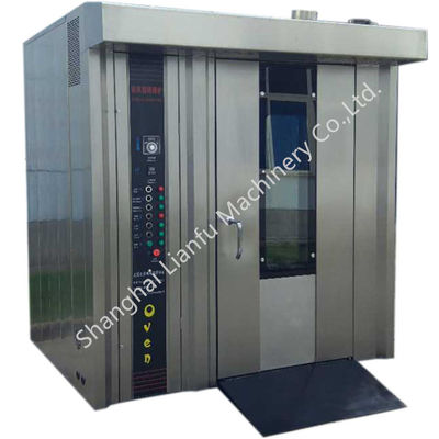 Horno rotativo de gas/diésel/eléctrico de 2000*1800*2200mm para hornear bizcochos y pan