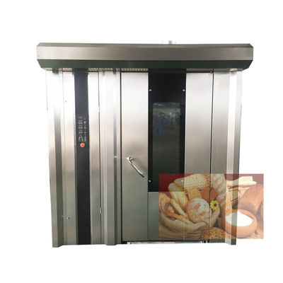Máquina de hornear alimentos con calefacción eléctrica 16/32/64 bandejas Horno rotativo para la elaboración de pan
