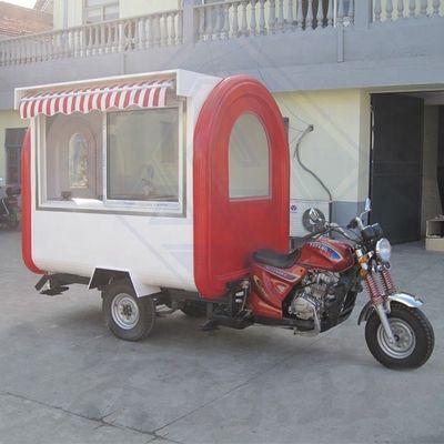 Camión de comida eléctrico para vender snacks helados Motor Tuk Tuk Gas Cart Motocicleta