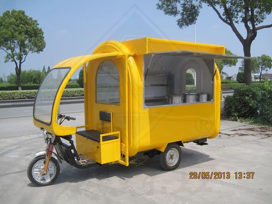 Camión de comida eléctrico para vender snacks helados Motor Tuk Tuk Gas Cart Motocicleta