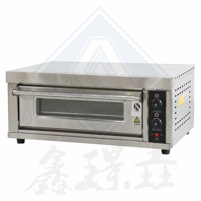 Horno comercial Equipo de panadería Horno para hornear multifunción Horno eléctrico de 1 cubierta